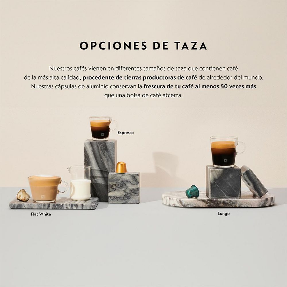 Cafetera NESPRESSO 1 Taza Gris Essenza Mini img #7