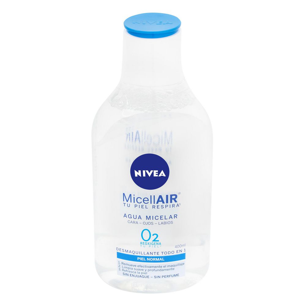 Agua micelar NIVEA desmaquillante piel normal (400  ml) img #2