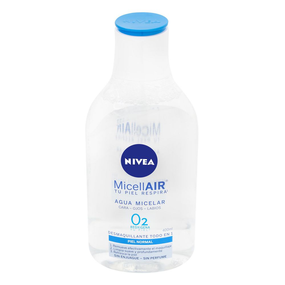 Agua micelar NIVEA desmaquillante piel normal (400  ml) img #3