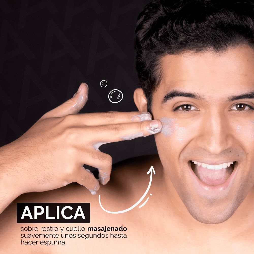 Jabón facial ASEPXIA purificante carbón detox (200  ml) img #5