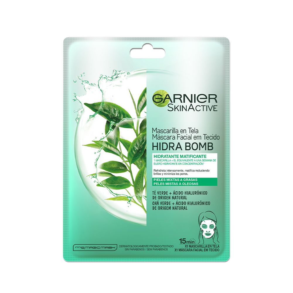 Mascarilla GARNIER SKIN ACTIVE hidratante matificante (28  gr) img #2