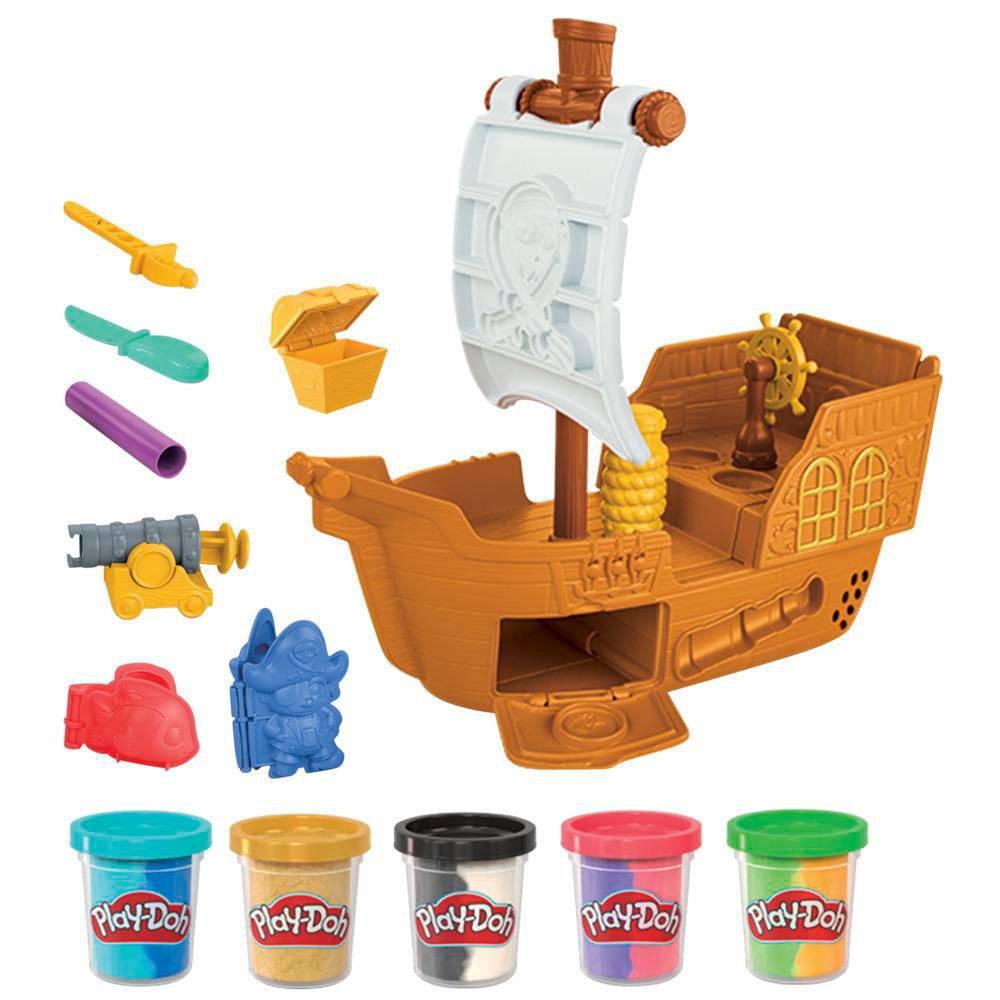 Masas y Plastilinas Barco Pirata PLAY DOH img #2