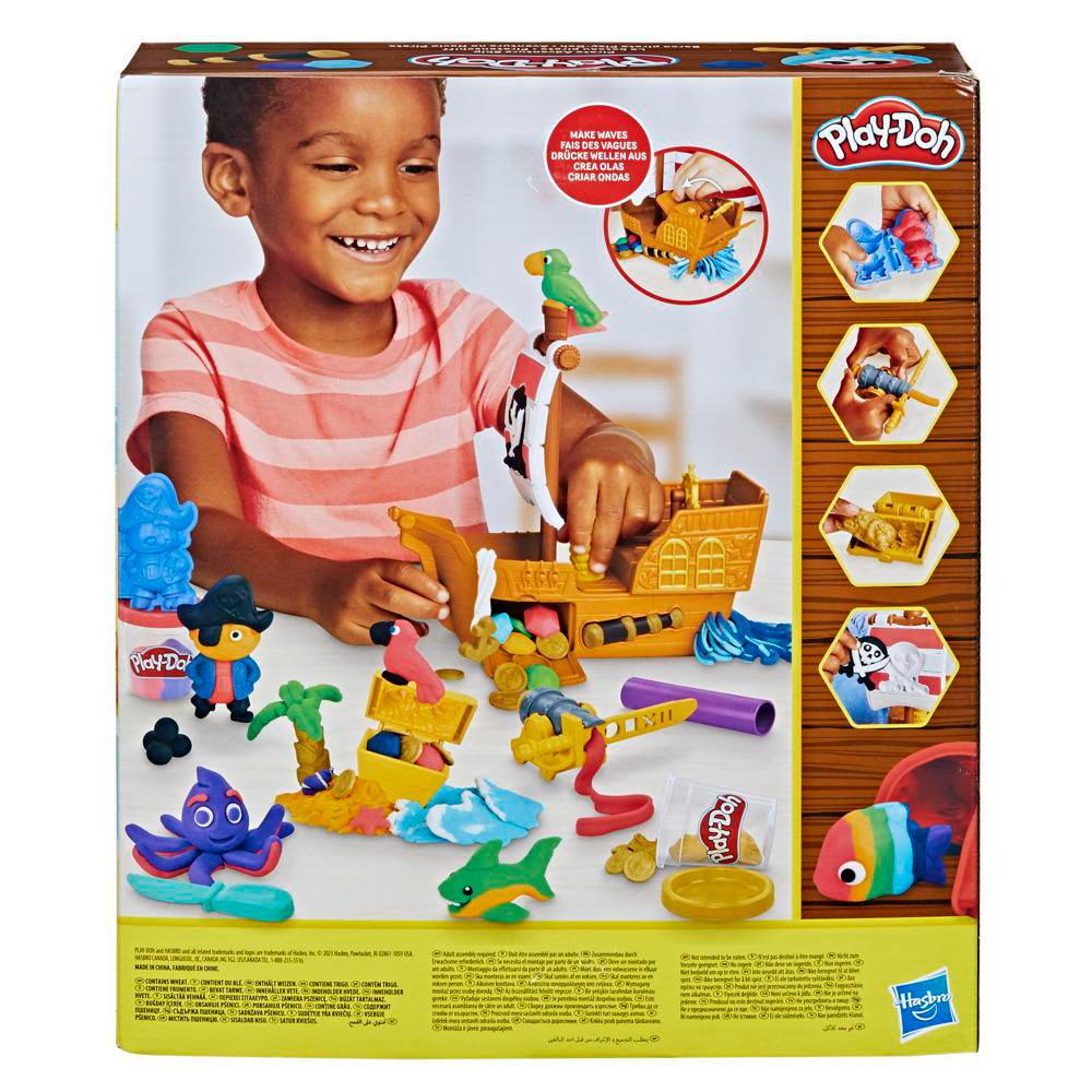 Masas y Plastilinas Barco Pirata PLAY DOH img #4