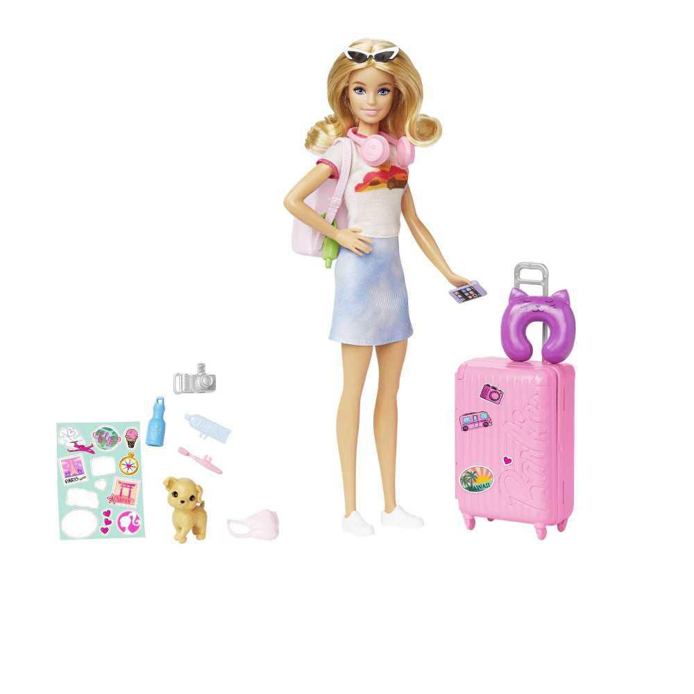 Muñeca  Viajera Malibú con Maleta  BARBIE img #3