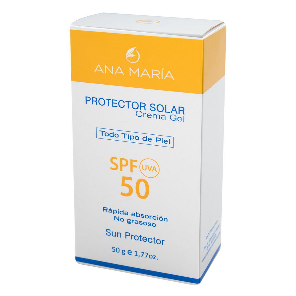 Protector solar ANA MARIA crema gel FPS 50 (50  gr) img #2