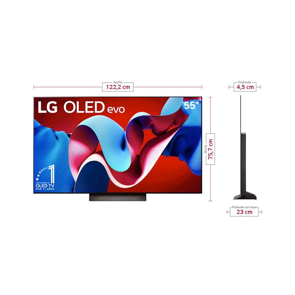 Televisor LG 55 pulgadas OLED Uhd4K Smart TV OLED55C4PSA img #3
