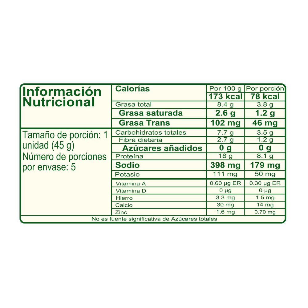 Salchicha PIETRAN veggie a base de arveja y soya (225  gr) img #3