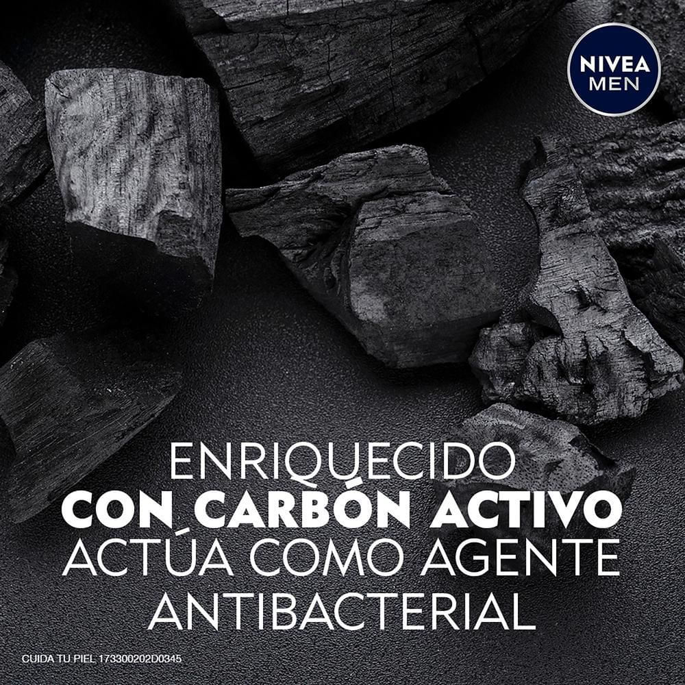 Gel de afeitar NIVEA men deep carbón (200  ml) img #5