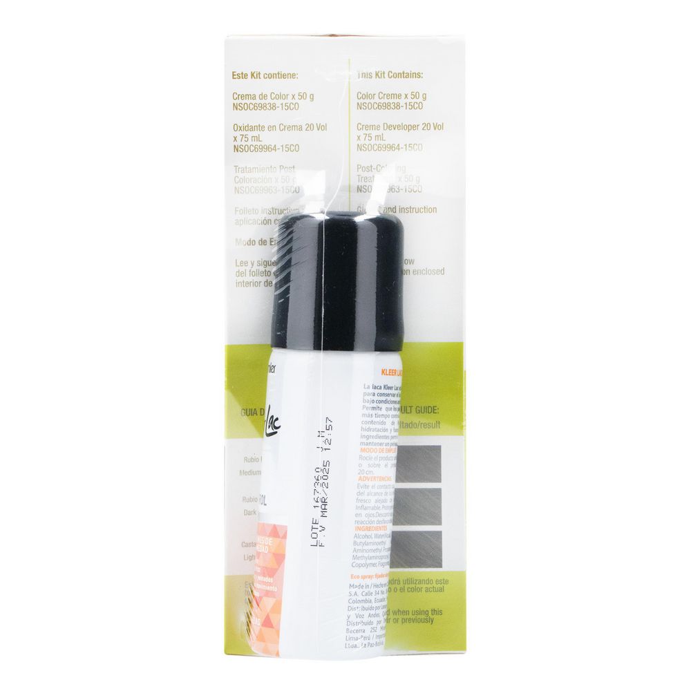 Tinte para cabello GREEN CODE kit (1  und) img #3