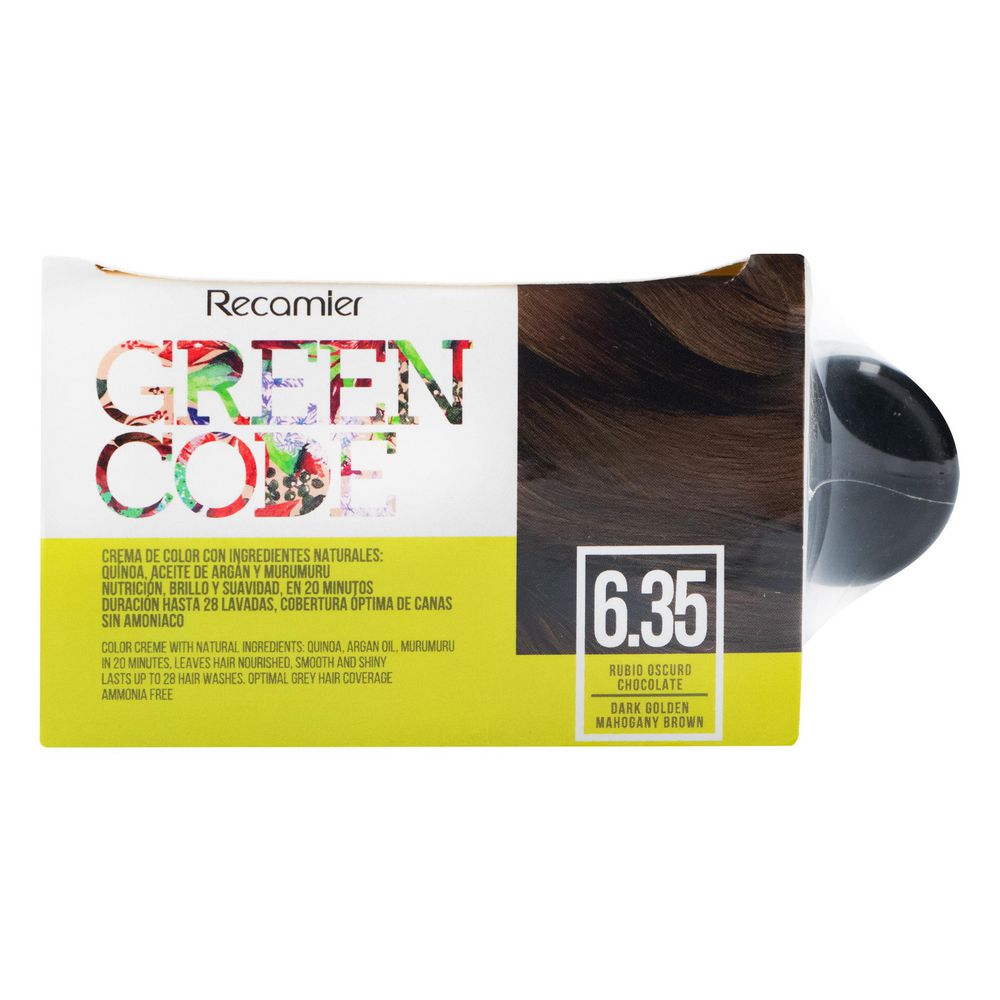 Tinte para cabello GREEN CODE kit (1  und) img #4