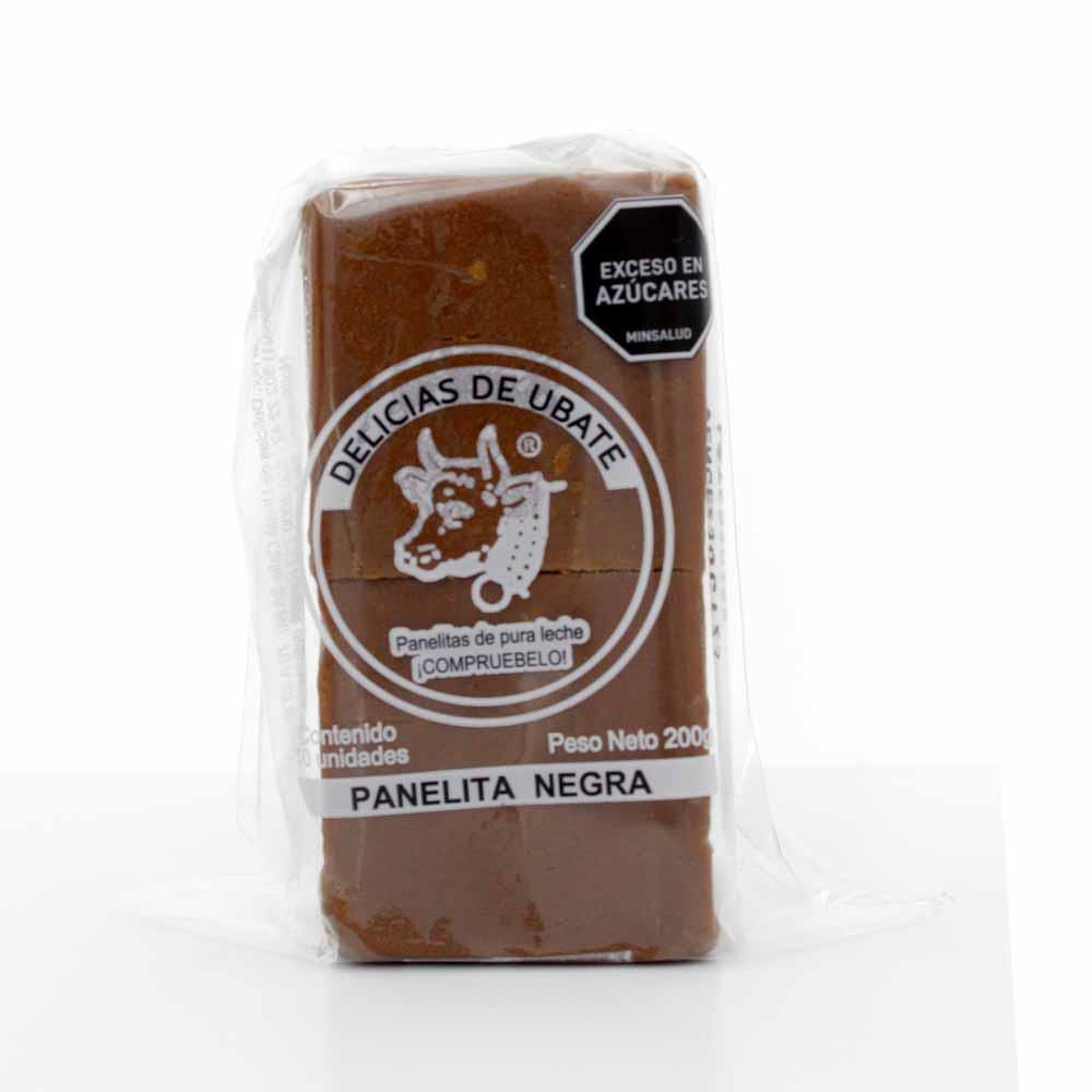 Panelitas DELICIAS DE UBATE negras (200  gr) img #1