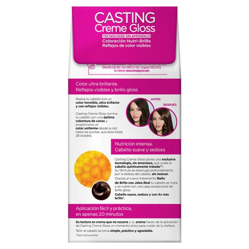 Tinte para cabello CASTING CREME castaño natural (1  und) img #2