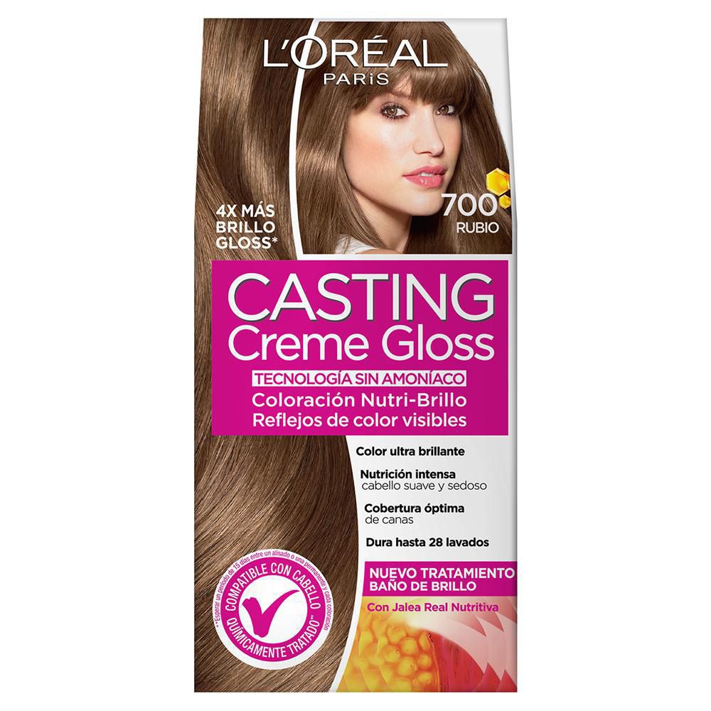 Tinte para cabello CASTING CREME sin amoníaco rubio (1  und) img #2