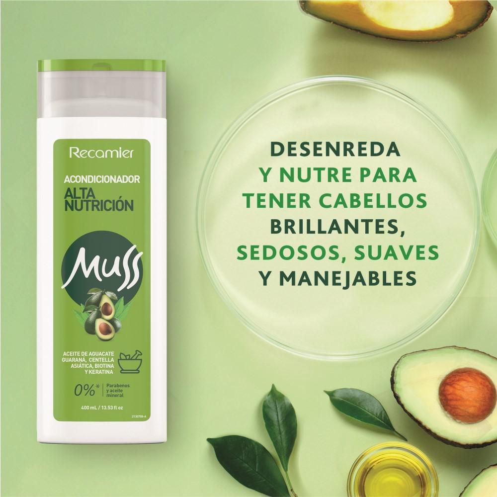 Acondicionador MUSS alta nutrición (400  ml) img #2