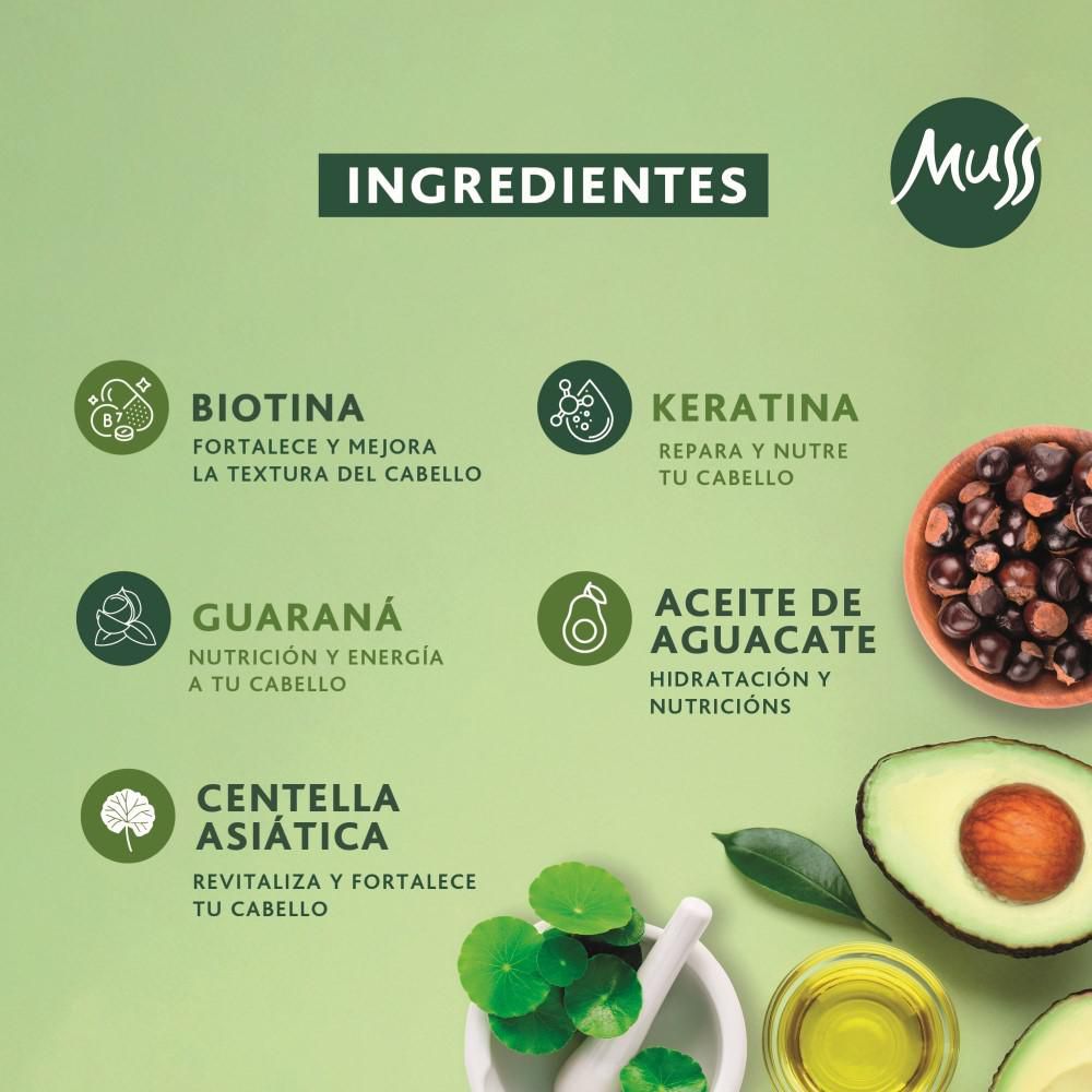 Acondicionador MUSS alta nutrición (400  ml) img #3