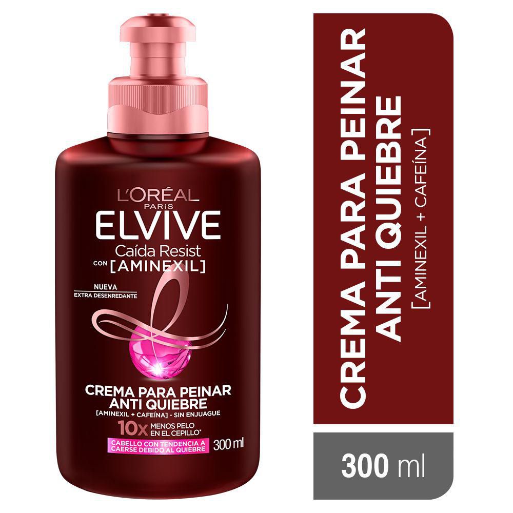 Crema para peinar ELVIVE caída resist aminexil (300  ml) img #1