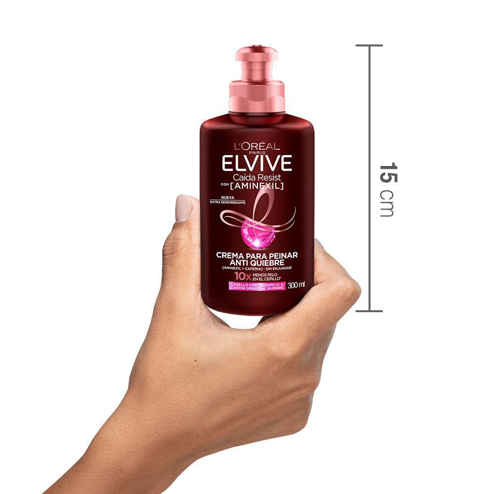 Crema para peinar ELVIVE caída resist aminexil (300  ml) img #3