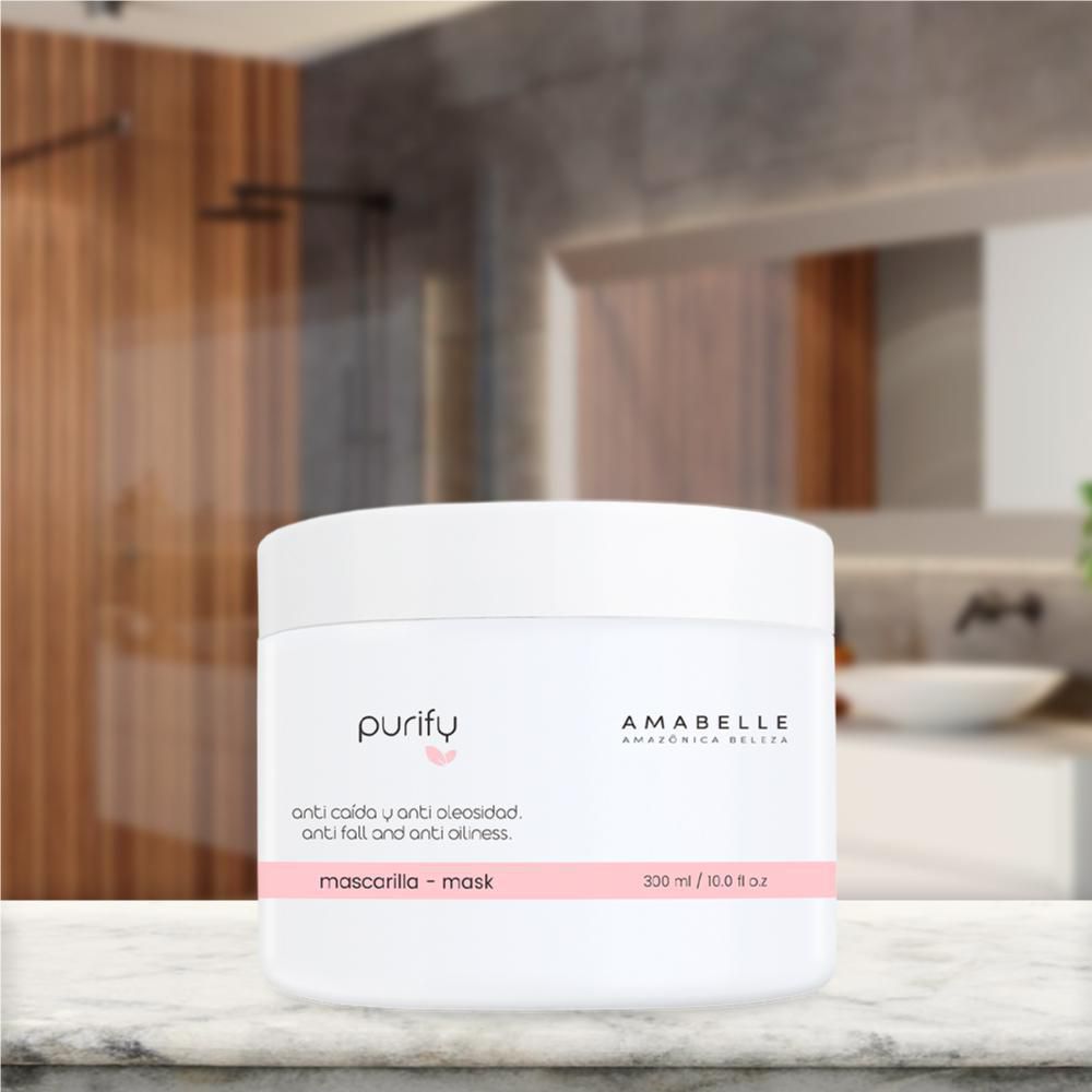 Mascarilla capilar AMABELLE purify anticaída (300  ml) img #2