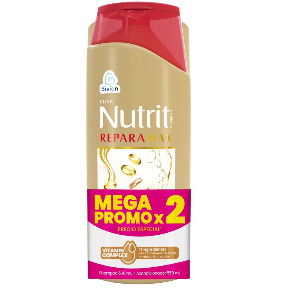 Shampoo ULTRA NUTRIT repara max (2  UNIDAD) img #2