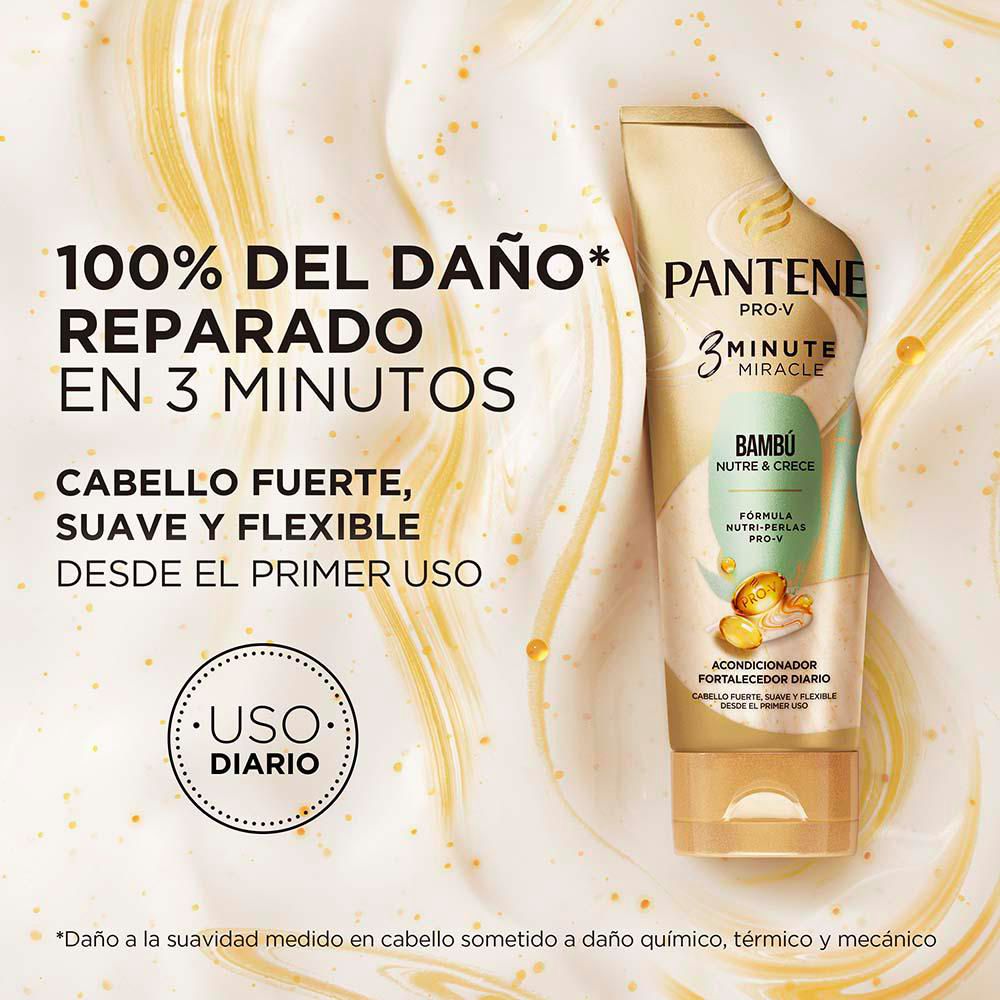 Shampoo PANTENE bambú nutre y crece  (570  ml) img #6