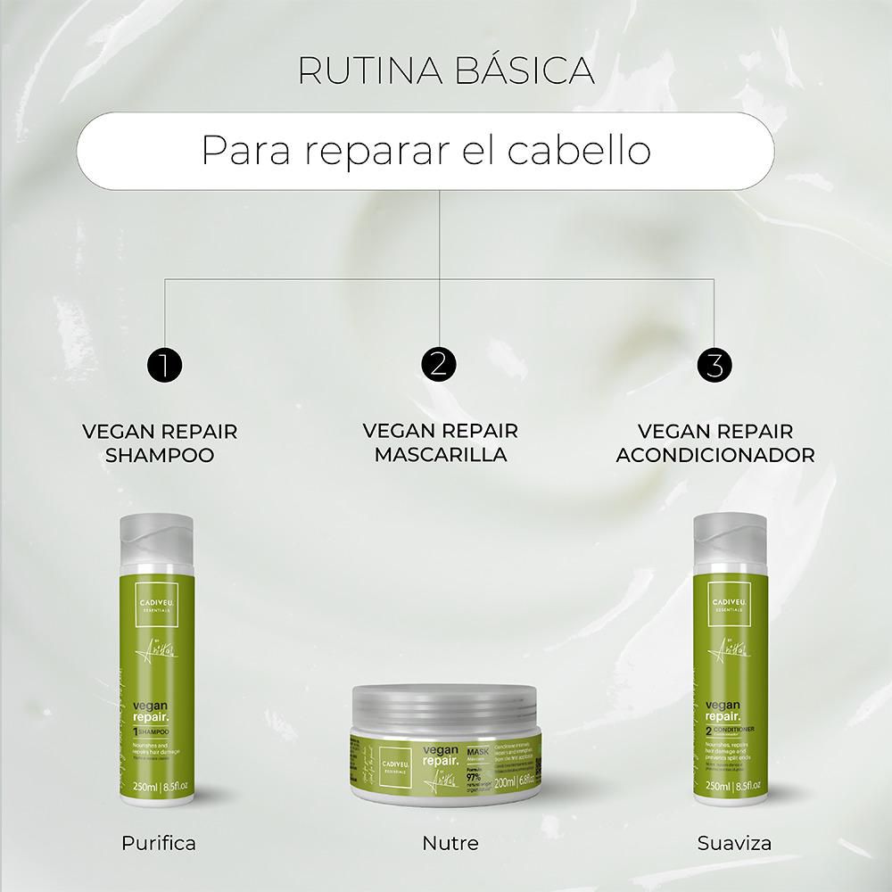 Shampoo CADIVEU vegano nutre y repara (250  ml) img #4