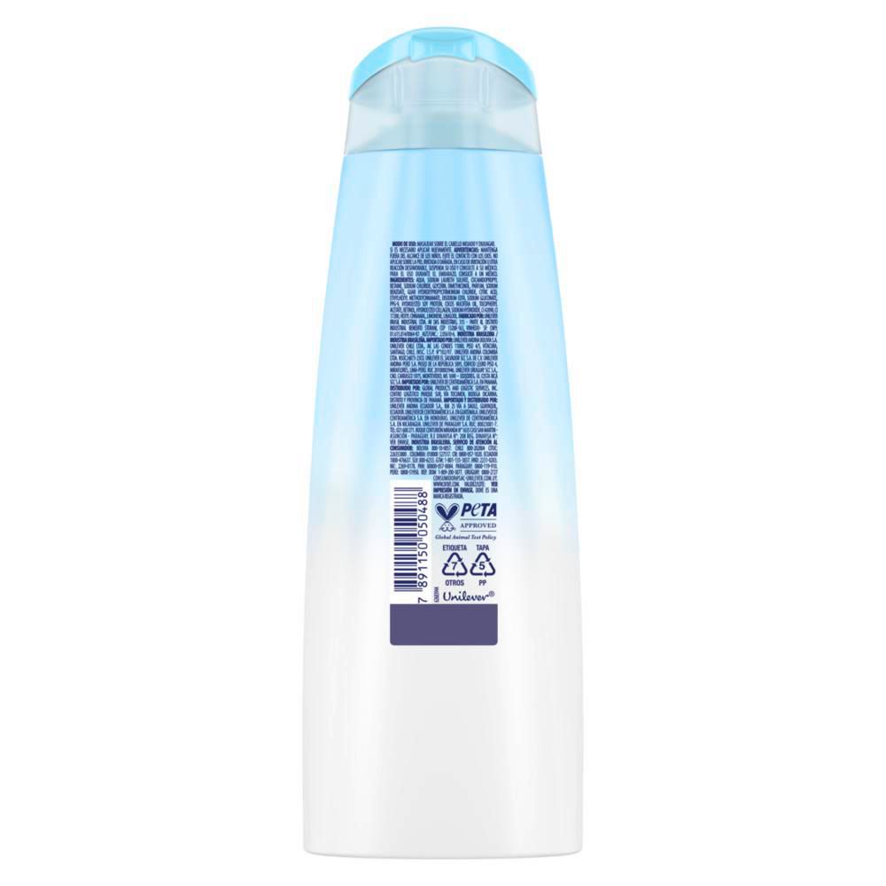 Shampoo DOVE hidratación cabello liviano (400  ml) img #3