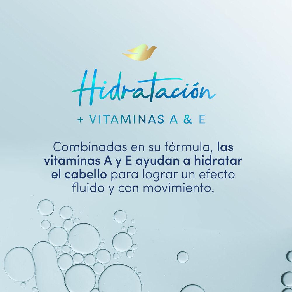 Shampoo DOVE hidratación cabello liviano (400  ml) img #6