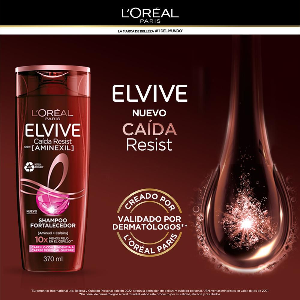 Shampoo ELVIVE caída resist (680  ml) img #3