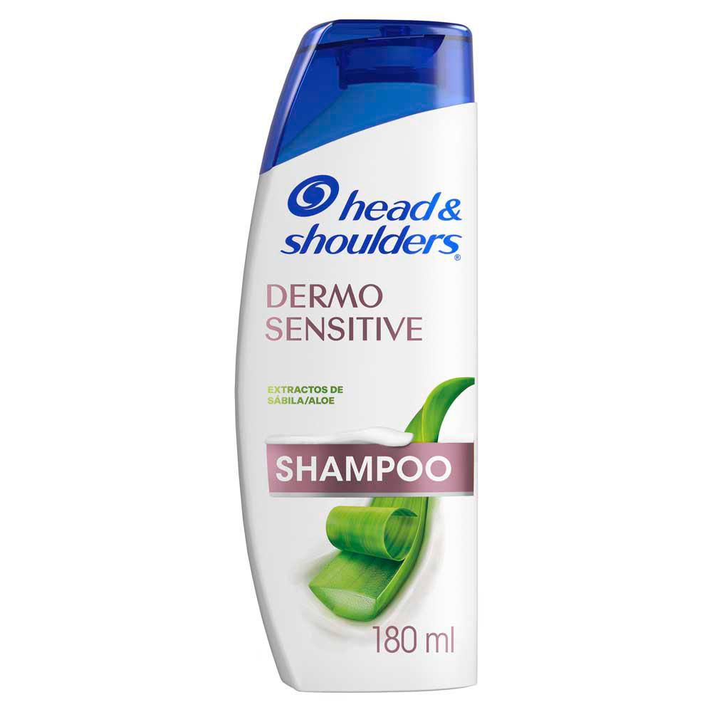 Shampoo H&S dermo sensitive extracto de sábila (180  ml) img #1