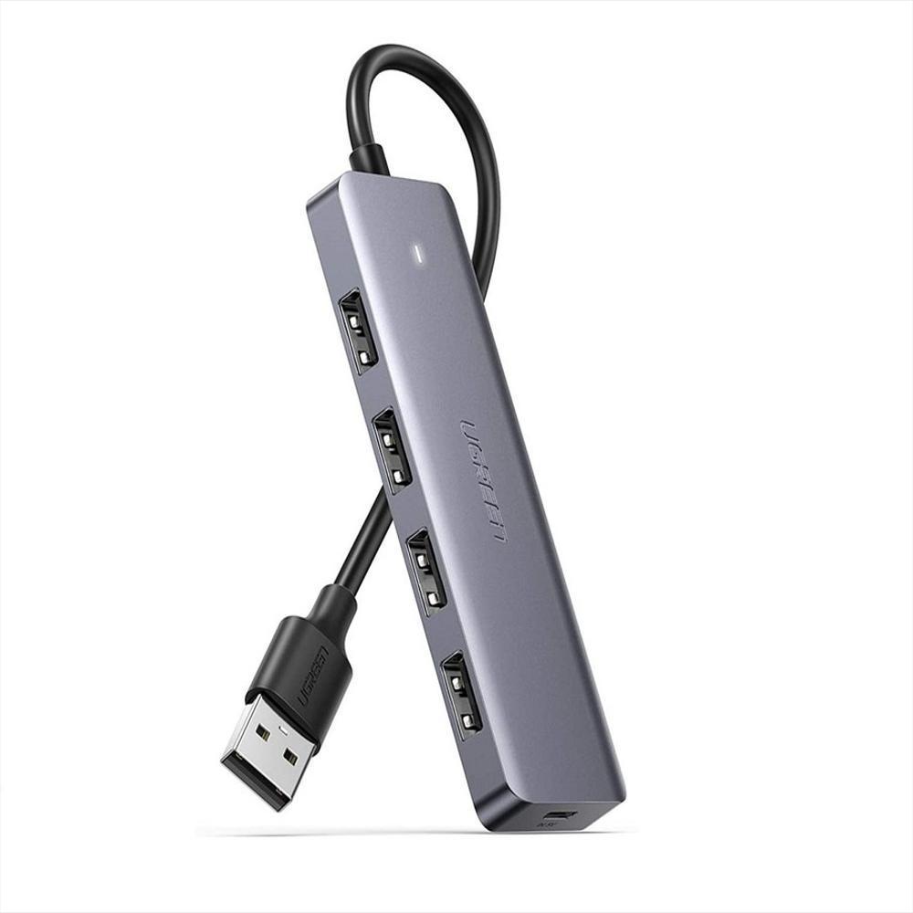 Hub Usb 3.0 4 Puertos Cm219 C Rápido Y Compacto Ugreen 50985 img #1