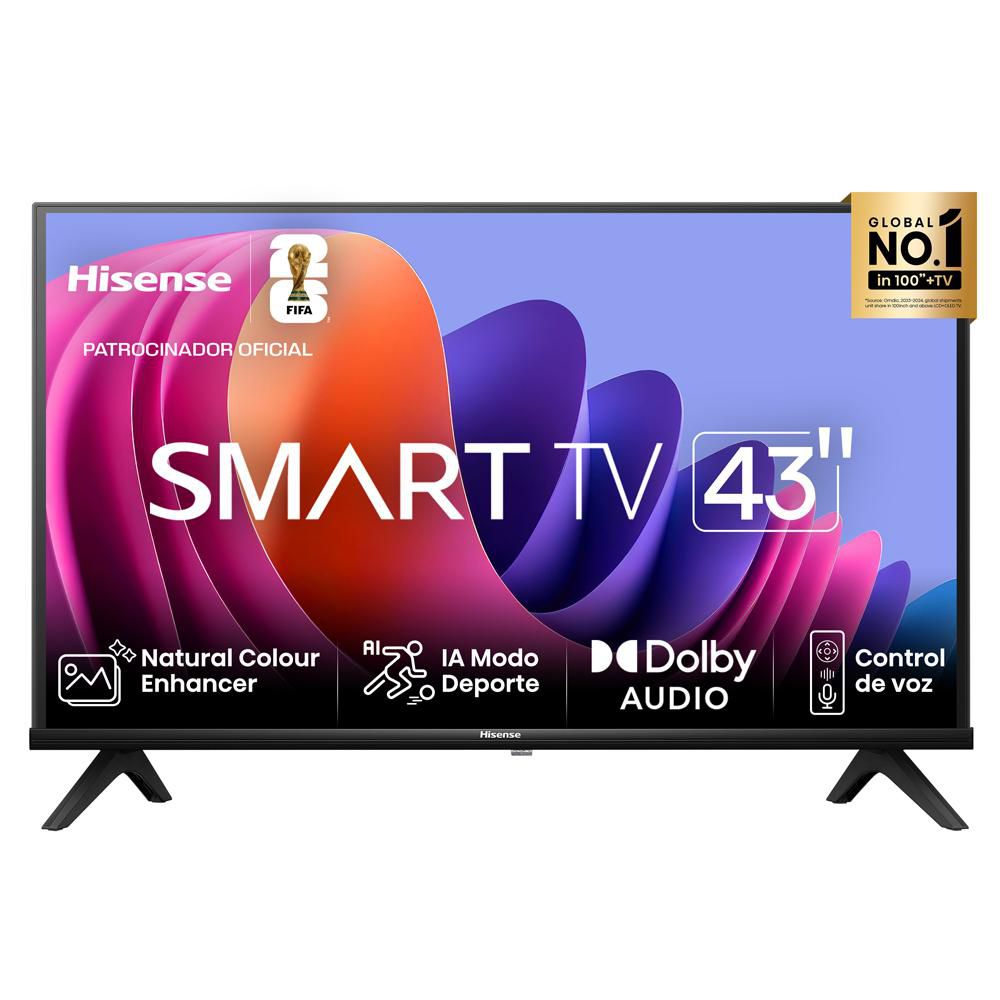 Televisor HISENSE 43 pulgadas LED Fhd Smart TV 43A4N img #1