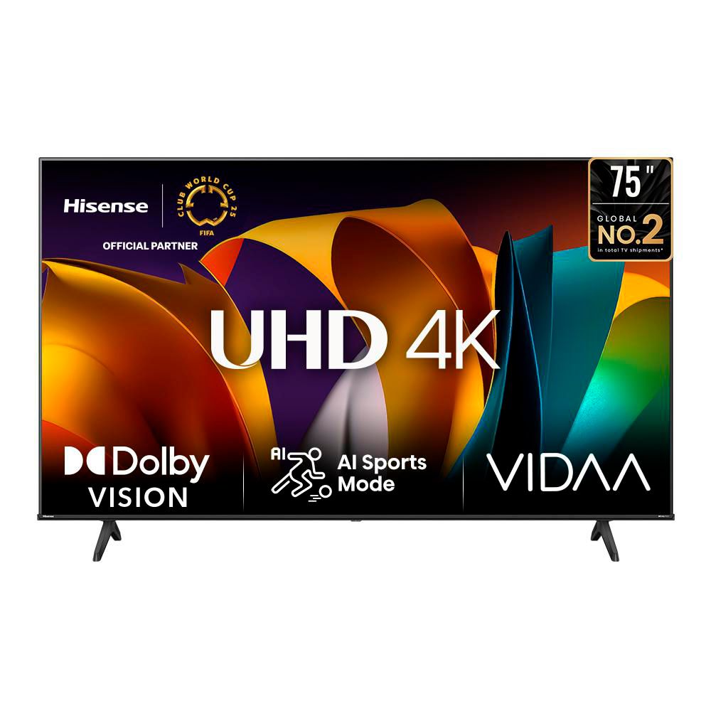 Televisor HISENSE 75 pulgadas LED Uhd4K Smart TV 75A6N img #2