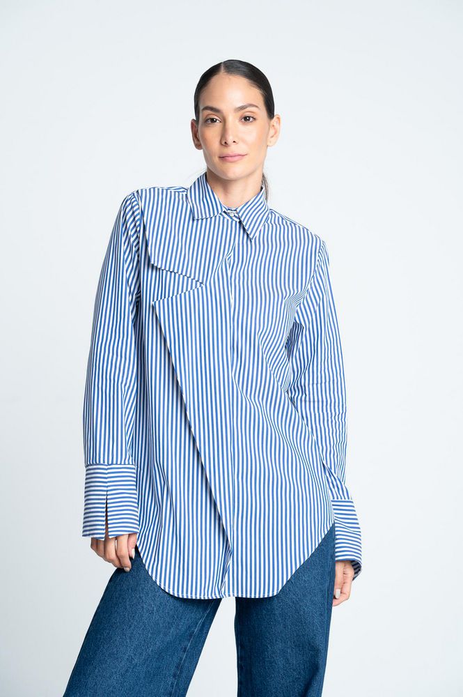 Blusa Cuello Solapa Amplia ARKITECT img #1