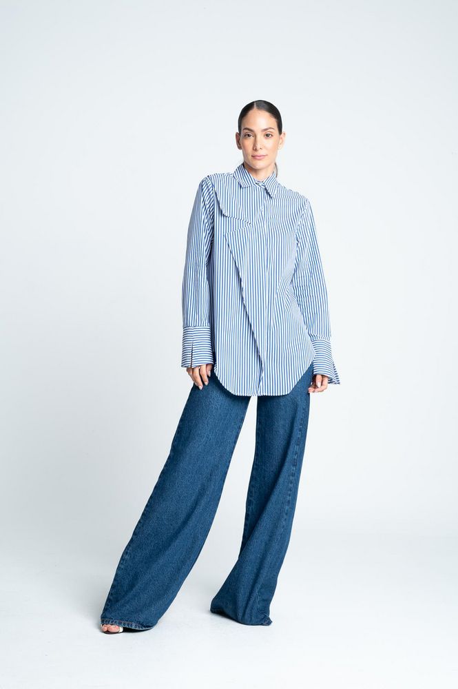 Blusa Cuello Solapa Amplia ARKITECT img #4