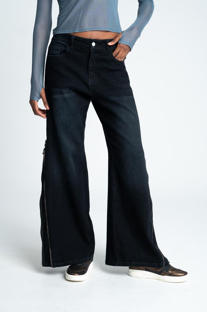 Jean Denim Wide leg PEOPLE img #2