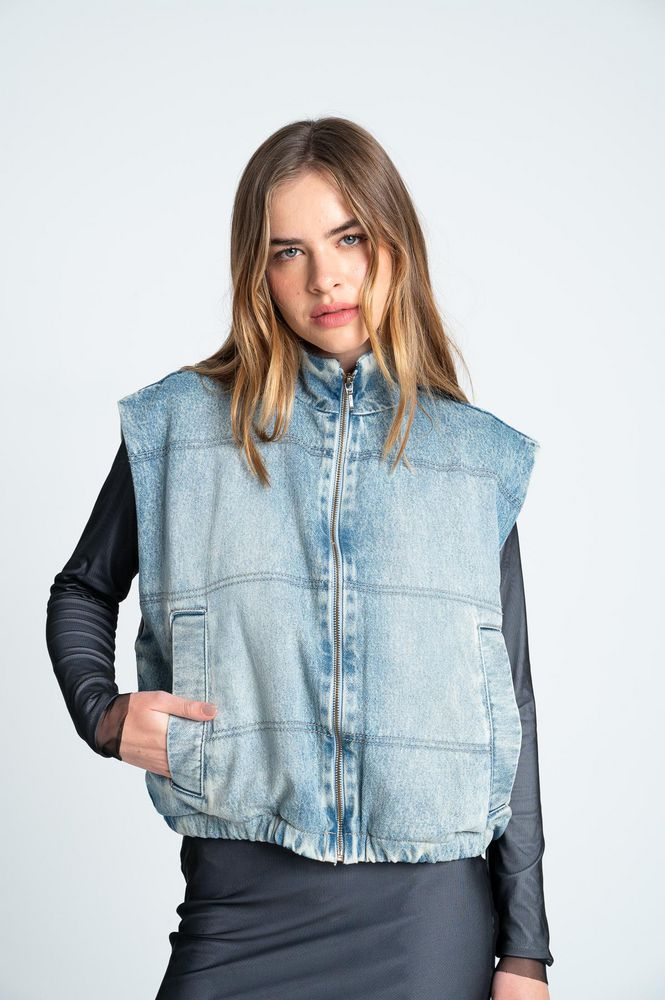 Chaleco Cremallera frontal Oversize PEOPLE img #1