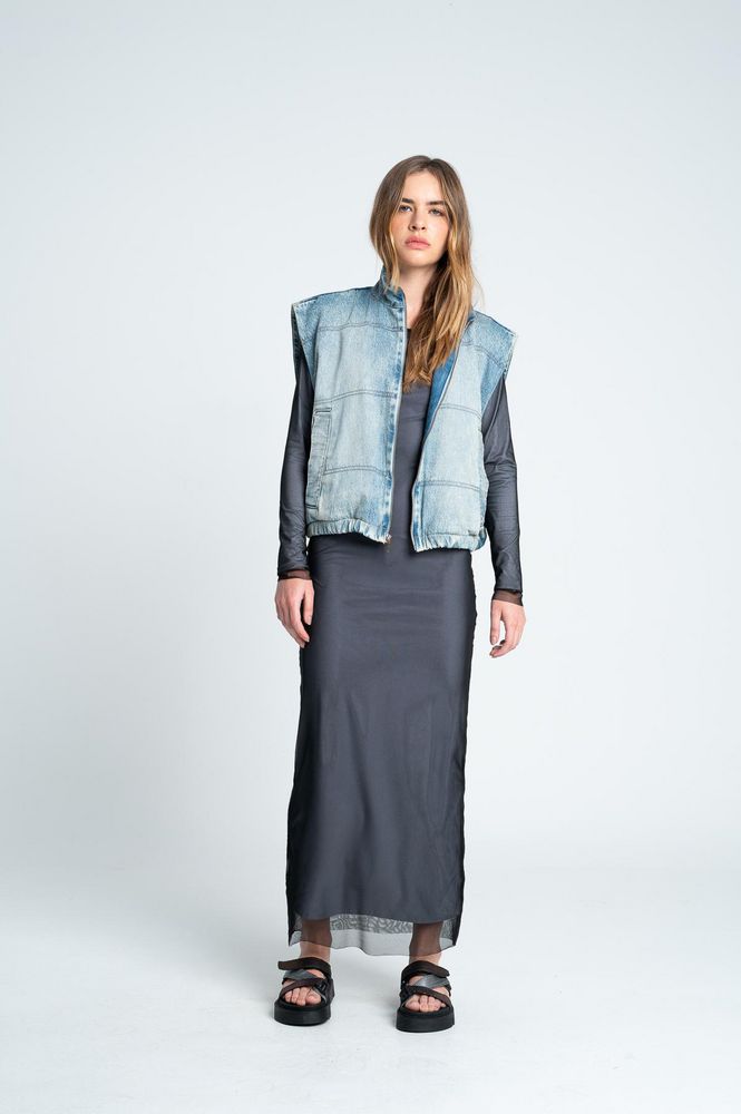 Chaleco Cremallera frontal Oversize PEOPLE img #4