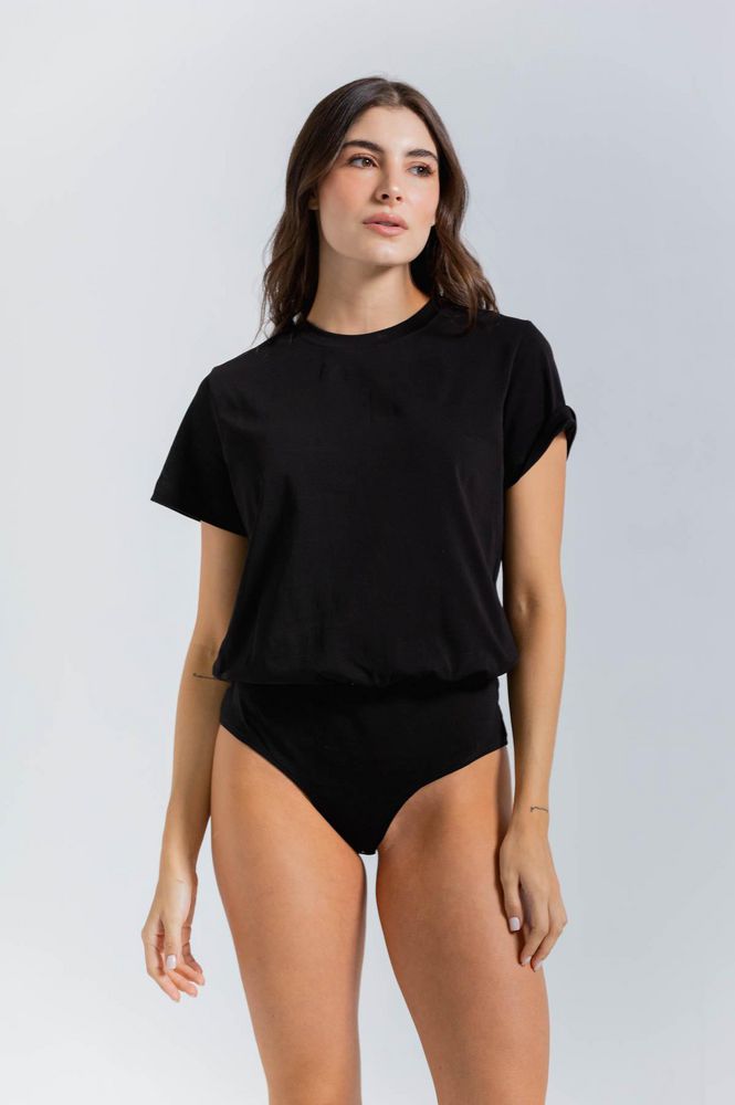 Body Manga Corta Ajustado PEOPLE img #2