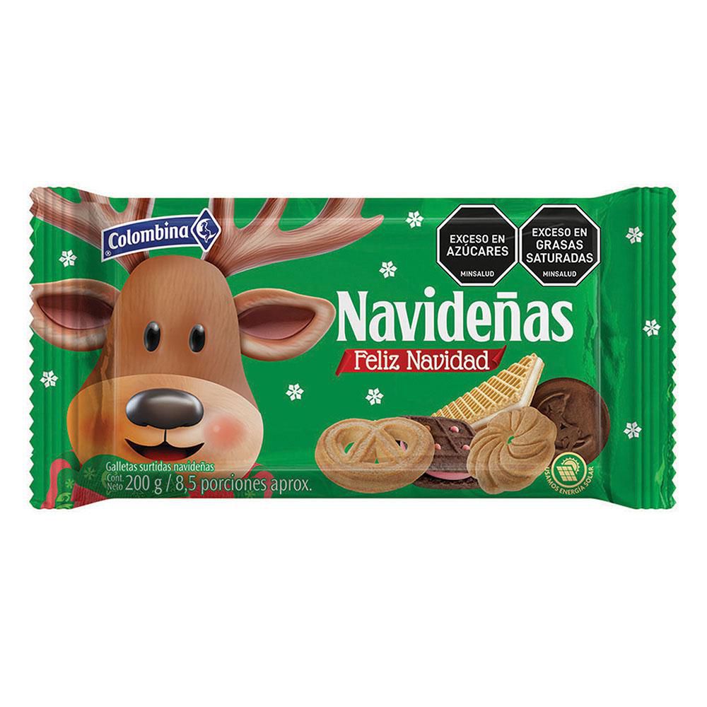 Galletas navidad COLOMBINA surtidas (200  gr) img #1