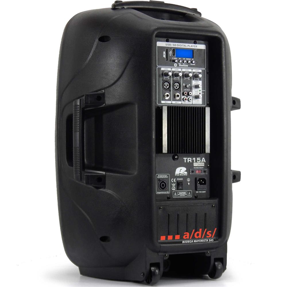 Parlante Bluetooth Profesional Proaudio Tr15a Ultima Versión img #4