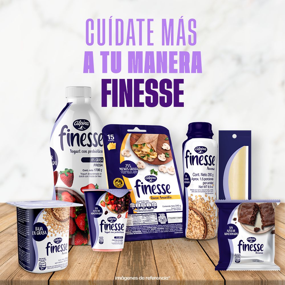 Yogurt FINESSE frutos rojos vaso (180  gr) img #3