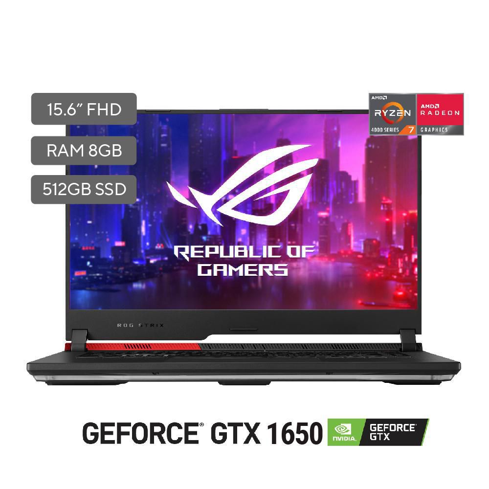Computador Gaming ASUS ROG STtrix G15 AMD Ryzen 7 4800HS RAM 8 GB 512 GB SSD G513IHHN001T img #1