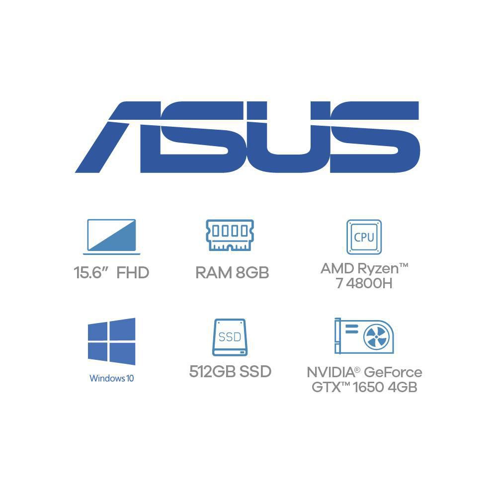 Computador Gaming ASUS ROG STtrix G15 AMD Ryzen 7 4800HS RAM 8 GB 512 GB SSD G513IHHN001T img #7