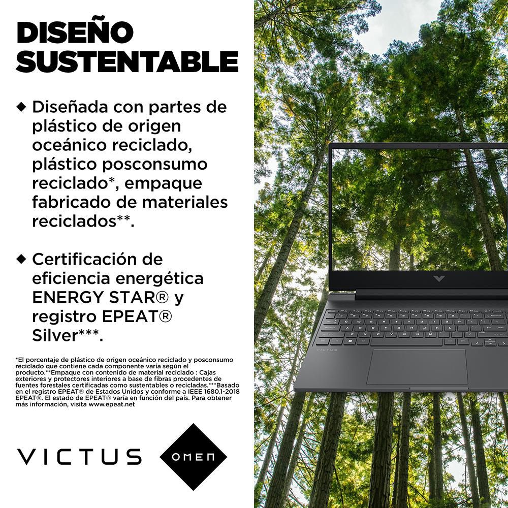 Portatil Gaming HP Victus AMD Ryzen 5 5600H RAM 8 GB 512 GB SSD 15fb0101la img #8