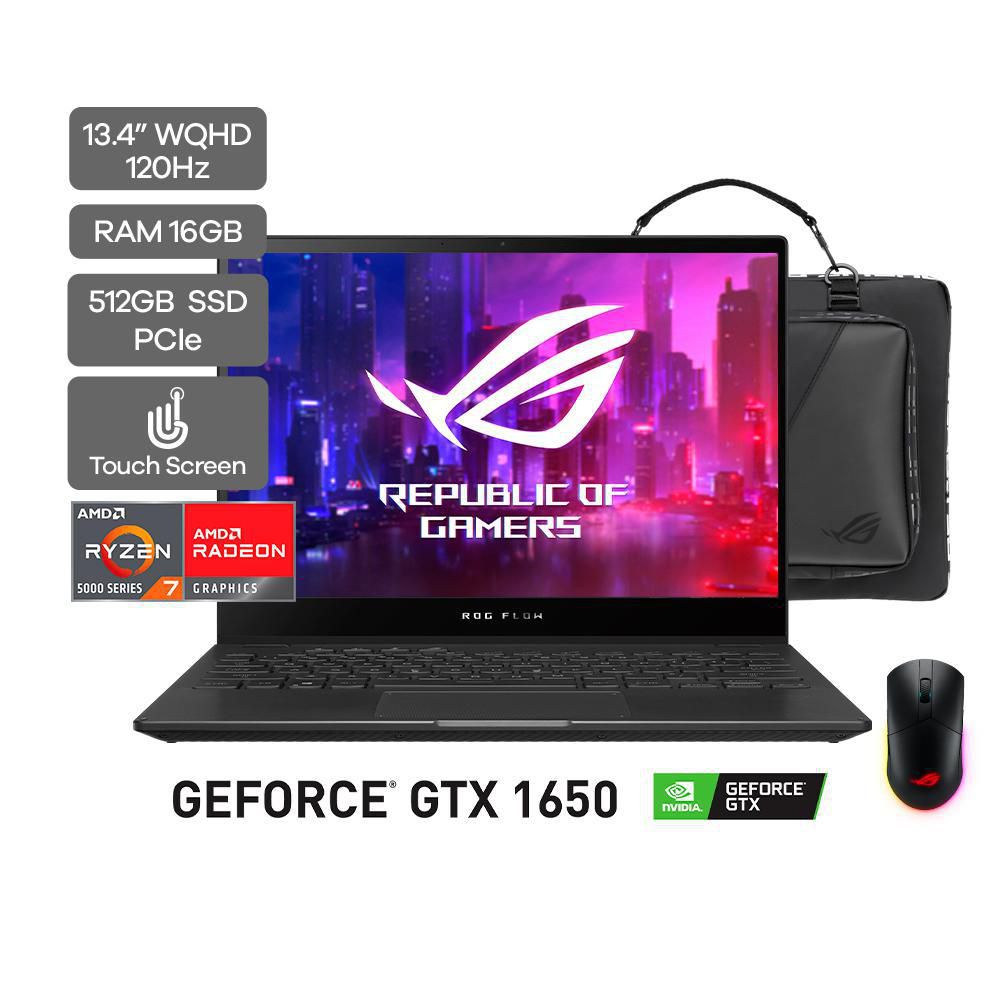 Computador Gaming ASUS ROG Flow X13 AMD Ryzen 7 5800HS RAM 16 GB 512 GB SSD GV301QHK6297T img #1
