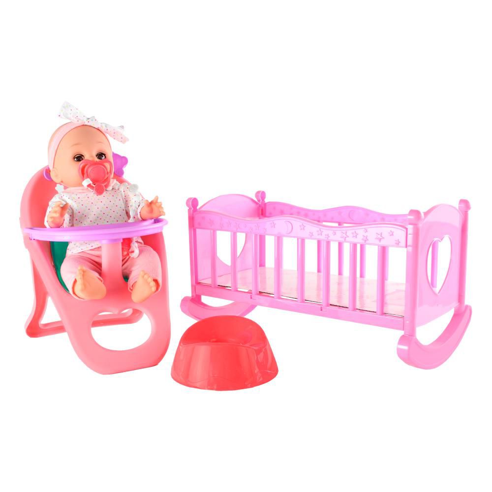 Muñeca bebé 12 Vale hora de jugar con accesorios  REDITOYS img #1