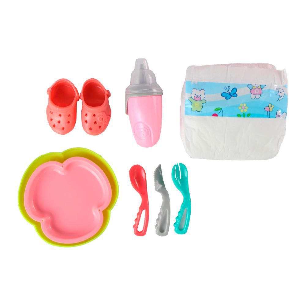 Muñeca bebé 12 Vale hora de jugar con accesorios  REDITOYS img #3