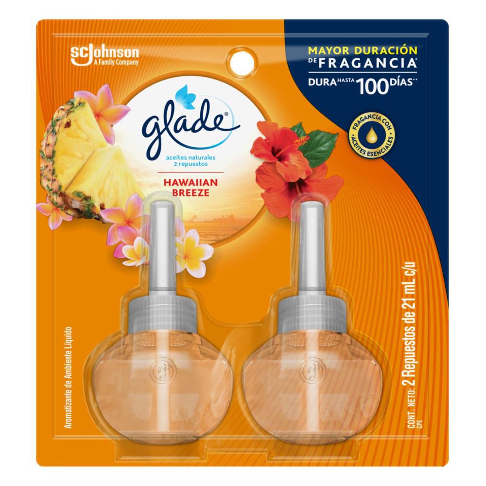 Ambientador GLADE aceites hawaiian breeze (42  ml) img #1