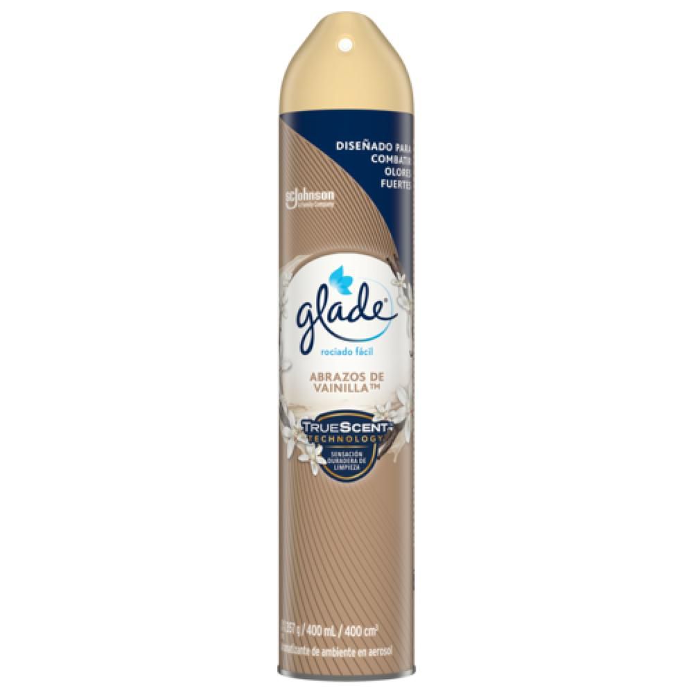 Ambientador GLADE aerosol abrazos de vainilla (400  ml) img #1