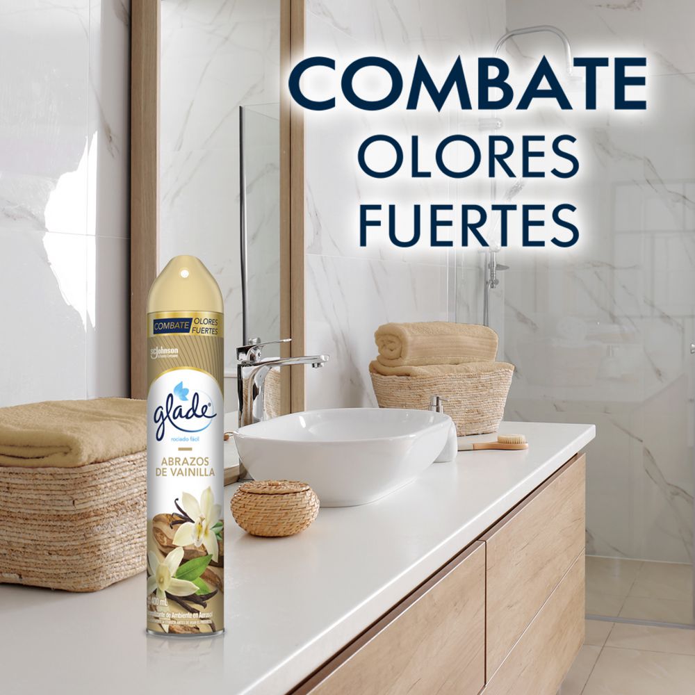 Ambientador GLADE aerosol abrazos de vainilla (400  ml) img #6